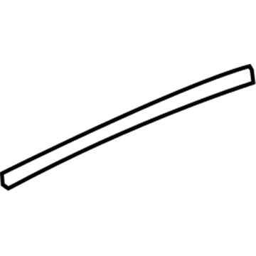 GM 15796514 Weatherstrip-Roof Lift Off Panel/Window Side