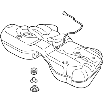 BMW 16-11-7-411-799 Plastic Fuel Tank