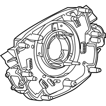 BMW 61-31-9-289-173 Steering Angle Switch Sensor Column