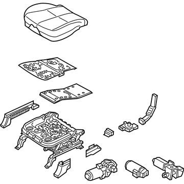 Kia 88200A9541DLT Cushion Assembly-Front Seat