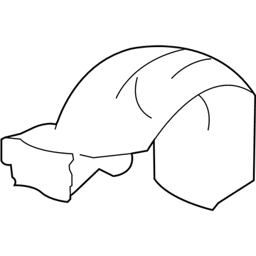 Ford 7W1Z-16054-A Apron Assembly