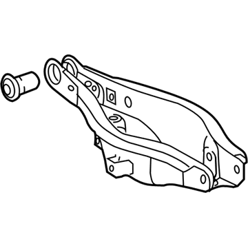 Lexus 48730-75010 Rear Suspension Control Arm Assembly, No.2, Right