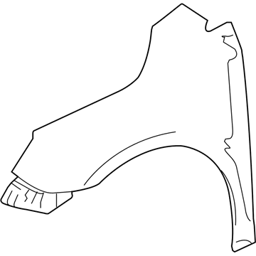 GM 90767105 Fender