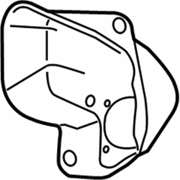 Ford YL3Z-9927936-B Fuel Pocket