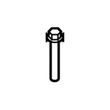 BMW 07-11-9-907-452 Hexagon Screw With Flange