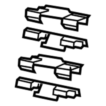 Mopar 5143700AA SLIPPER-CALIPER