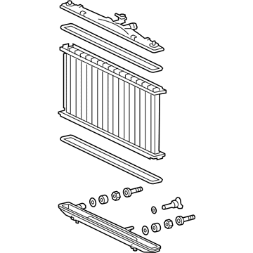 Toyota 16410-AZ028 Radiator