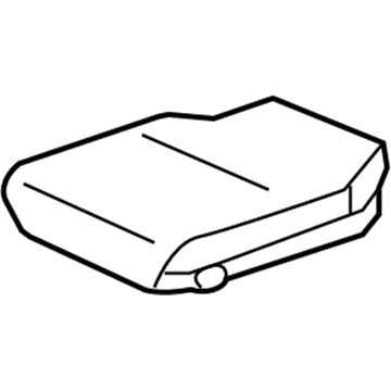 Honda 81932-SHJ-A21 Pad, Center Seat Cushion