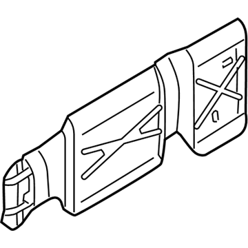 Mopar 52121148AB Shield-Fuel Tank Heat