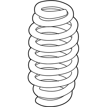 BMW 33-53-6-784-685 Rear Coil Spring