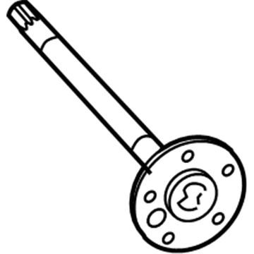 Mopar 5137588AA Axle Shaft Rear