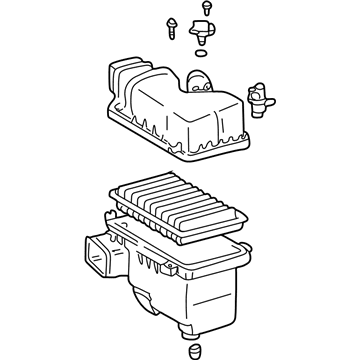 Lexus 17700-0A180 Cleaner Assy, Air W/Element