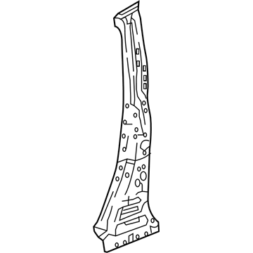 Honda 63210-TLA-305ZZ Stiffener, R. Center Pillar