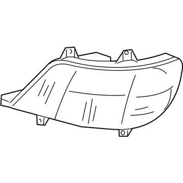 Mopar 5124526AA Lamp-Headlamp Park And Turn