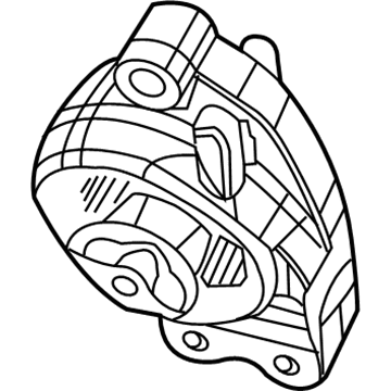 Mopar 52855843AD INSULATOR-Engine Mount