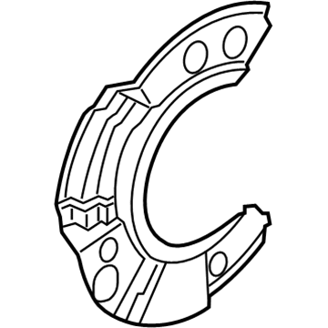 BMW 34-11-6-775-269 Protection Plate Left