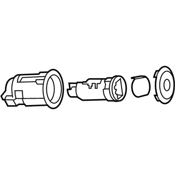 Mopar 4778147 Cylinder Lock-Deck Lid Lock