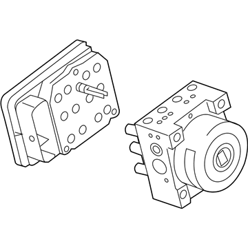 GM 23295890 ABS Control Unit