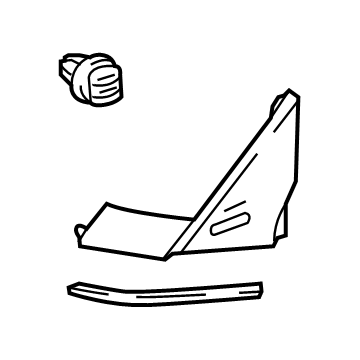 Toyota 60118-10010 Pillar Molding