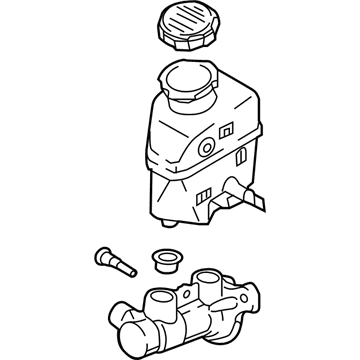 Kia 58510J5000 Cylinder Assembly-Brake