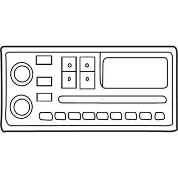 GM 9390772 Radio Asm-Amplitude Modulation/Frequency Modulation Stereo & Clock & Cd Player