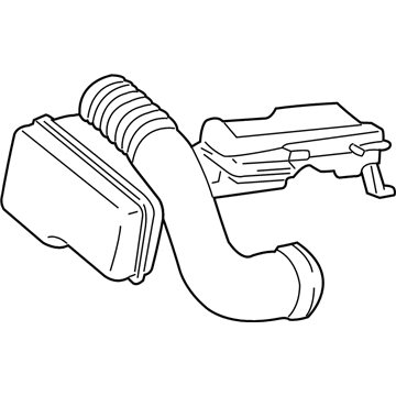 Lexus 17875-50330 Pipe, Intake Air Connector