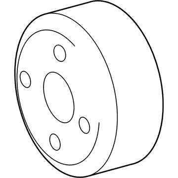 GM 19185385 Pulley, Water Pump