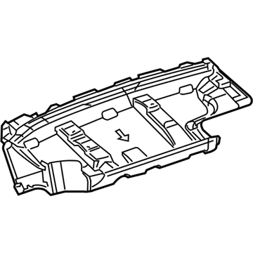 Mopar 68227443AB Belly-Rear