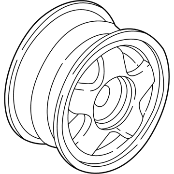 Acura 44700-SL0-003 Disk, Aluminum Wheel (15X6-1/2Jj) (Asahi)