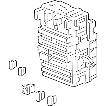 Honda 38200-SWA-A02 Box Assembly, Fuse