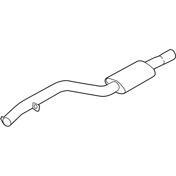BMW 18-30-7-935-428 Front Muffler