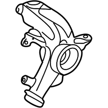 Ford 2M5Z-3K185-AB Knuckle