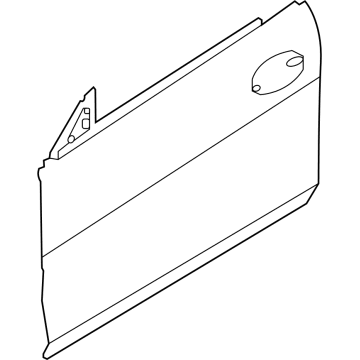 BMW 41-00-7-455-097 DOOR FRONT LEFT