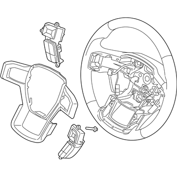 Ford FL3Z-3600-AA Steering Wheel