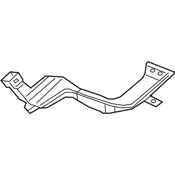 Mopar 68253891AB Duct-Floor
