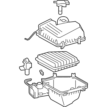 Toyota 17700-AD016 Air Cleaner Assembly