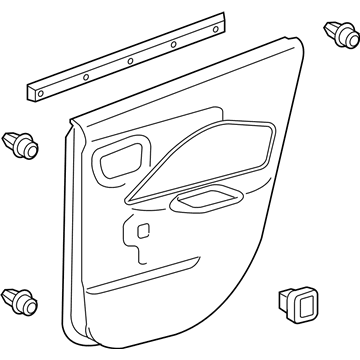 Toyota 67630-52F20-B1 Door Trim Panel