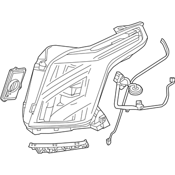 GM 84580183 HEADLAMP ASM-FRT