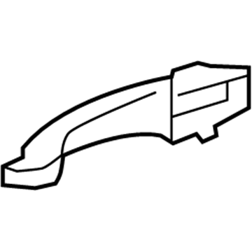 Mopar 4589657AD Handle-Exterior Door