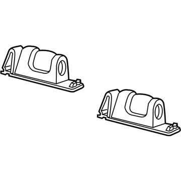 GM 92143292 Housing, Rear License Plate Lamp