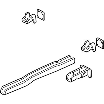 GM 15192504 Rear Rail Assembly