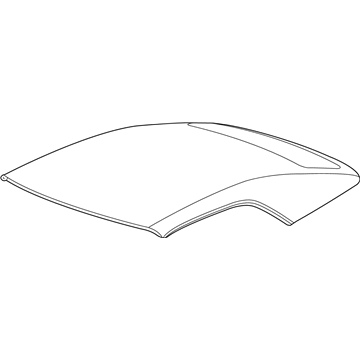 GM 84168024 Header Trim Cover