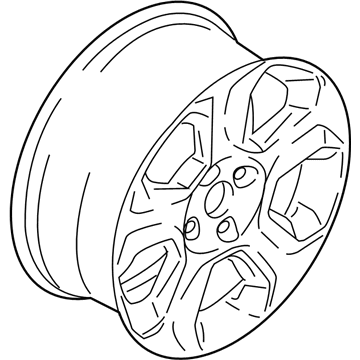 Ford GN1Z-1007-E Wheel, Alloy