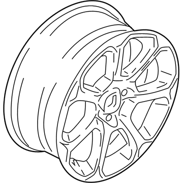 Ford GN1Z-1007-AC Wheel, Alloy
