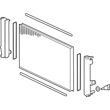 Lexus 16400-36100 Radiator Assembly