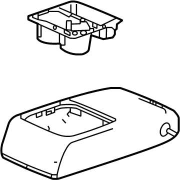 Acura 82180-TGV-A61ZH Armrest (Alluring Ecru)