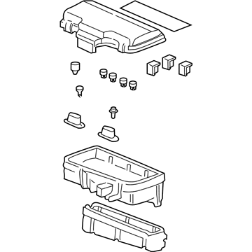 Acura 38250-S3M-A22 Box Assembly, Relay