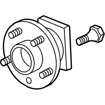 GM 21998965 Axle Bearing And Hub Assembly