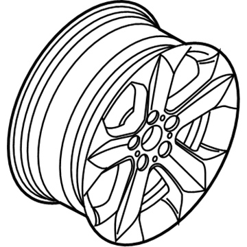 BMW 36-11-6-774-893 Star Spoke 232 Individual Rim/Front