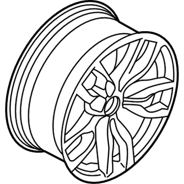 BMW 36-11-7-845-862 Light Alloy Rim